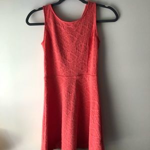 nordstrom orange dress